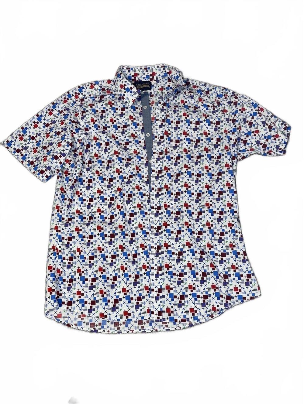 Cremieux Premium Denim Geometric Print Size L